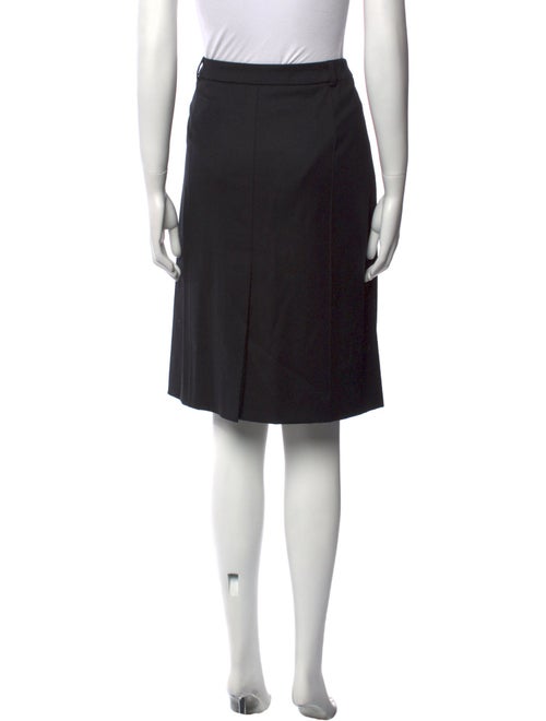 Akris Punto Wool Knee-Length Skirt