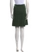 Akris Punto Plaid Print Knee-Length Skirt