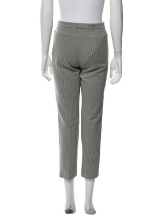 Akris Punto Plaid Print Straight Leg Pants