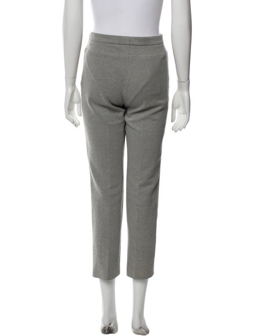 Akris Punto Plaid Print Straight Leg Pants