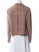 Akris Punto Plaid Print Evening Jacket