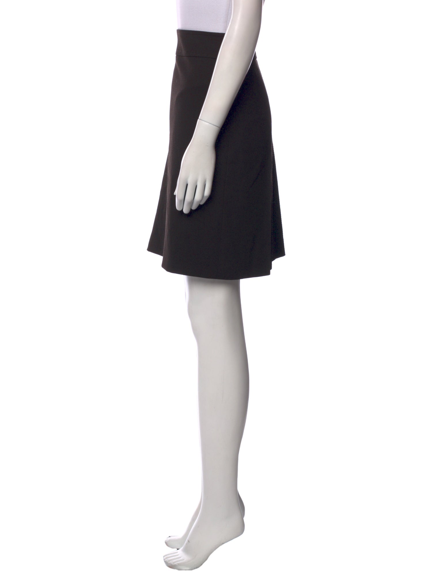 Akris Punto Wool Knee-Length Skirt