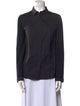 Akris Punto Long Sleeve Button-Up Top
