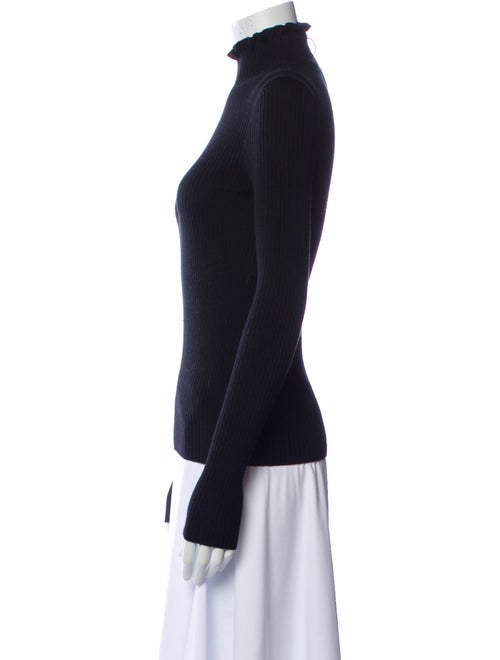 Akris Punto Virgin Wool Turtleneck Top