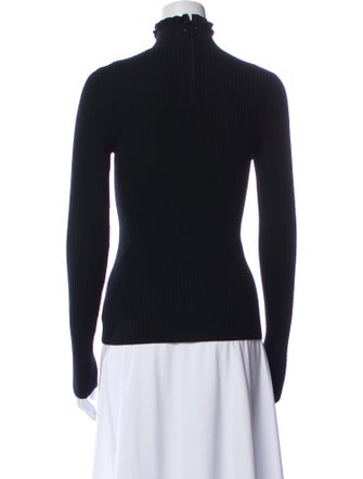 Akris Punto Virgin Wool Turtleneck Top
