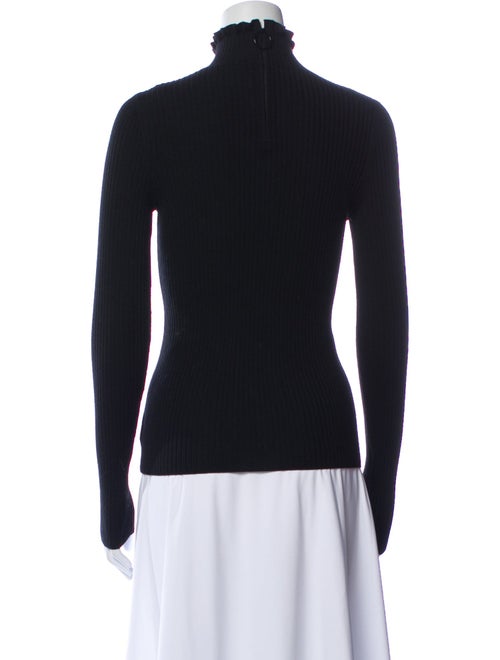 Akris Punto Virgin Wool Turtleneck Top