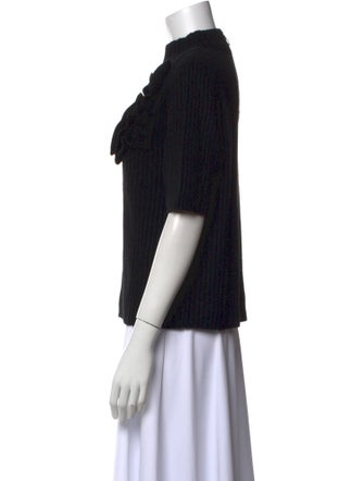 Akris Punto Wool Mock Neck Sweater