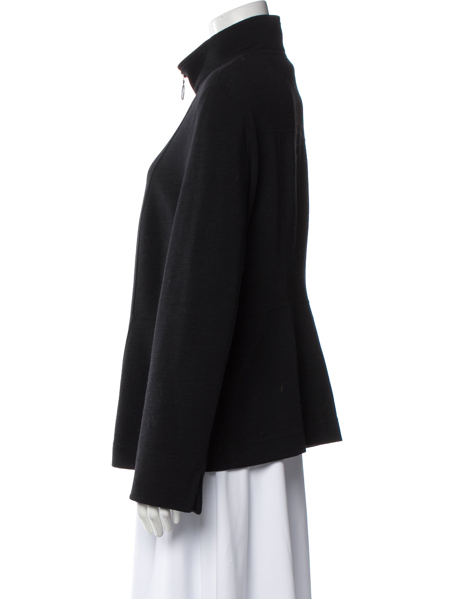 Akris Punto Mock Neck Long Sleeve Sweatshirt