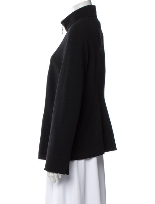 Akris Punto Mock Neck Long Sleeve Sweatshirt