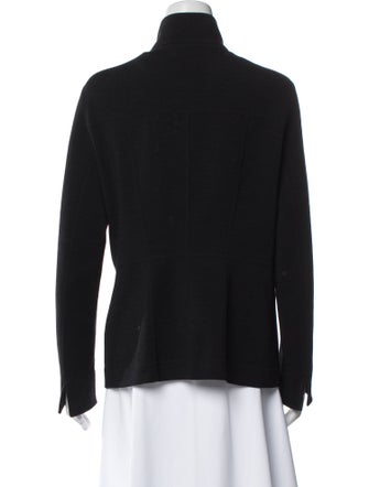 Akris Punto Mock Neck Long Sleeve Sweatshirt