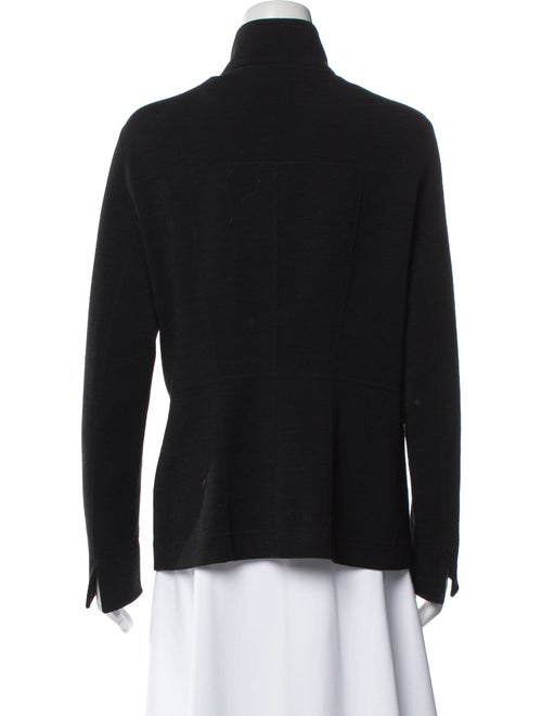 Akris Punto Mock Neck Long Sleeve Sweatshirt
