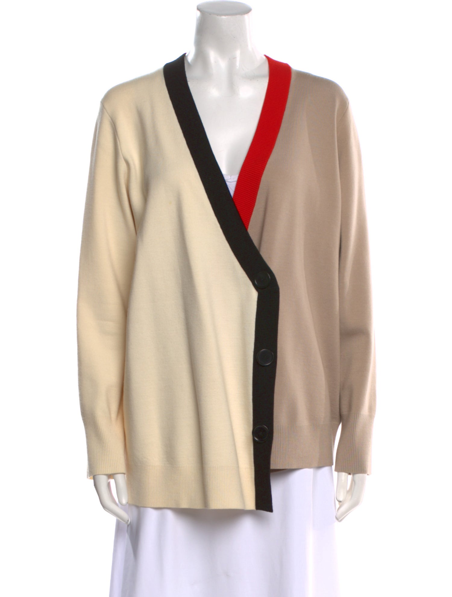 Akris Punto Virgin Wool V-Neck Sweater