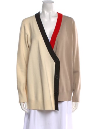 Akris Punto Virgin Wool V-Neck Sweater