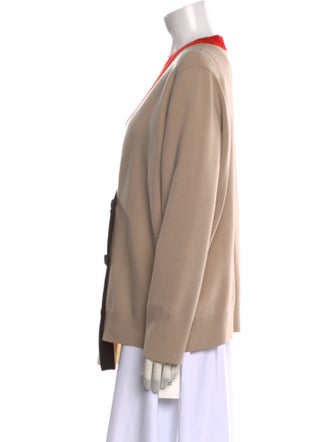 Akris Punto Virgin Wool V-Neck Sweater