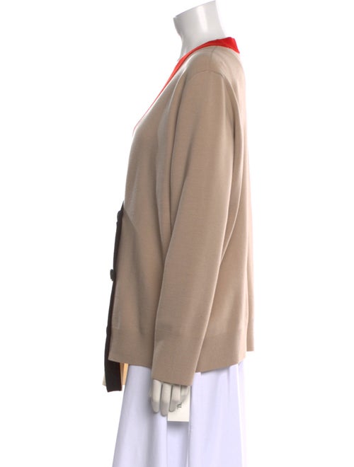 Akris Punto Virgin Wool V-Neck Sweater