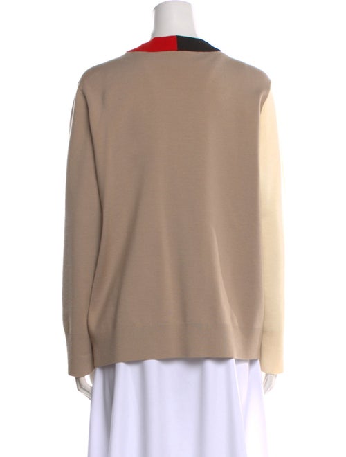 Akris Punto Virgin Wool V-Neck Sweater