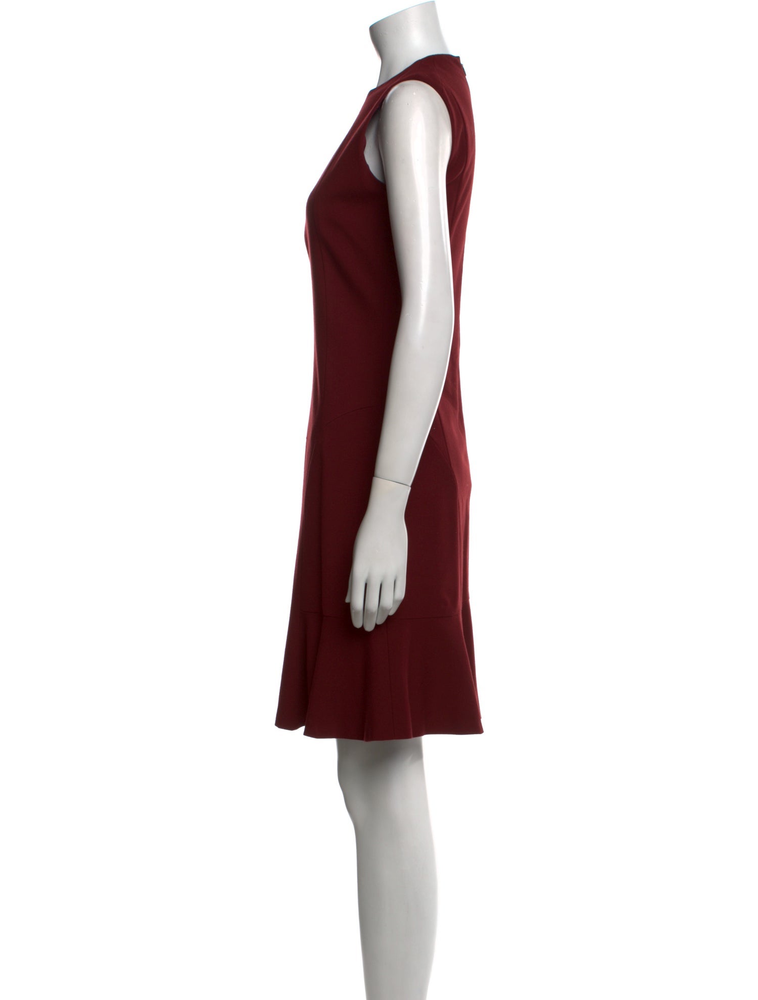 Akris Punto Crew Neck Knee-Length Dress