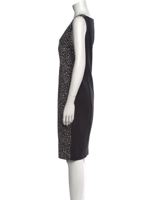 Akris Punto Printed Knee-Length Dress