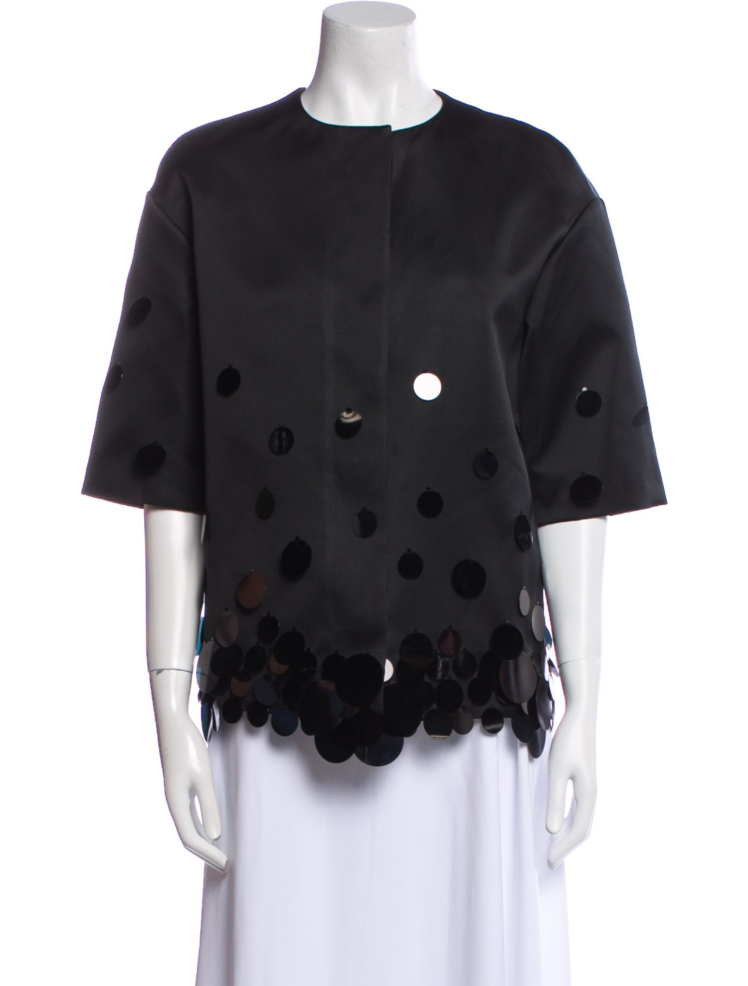 Akris Punto Printed Evening Jacket w/ Tags