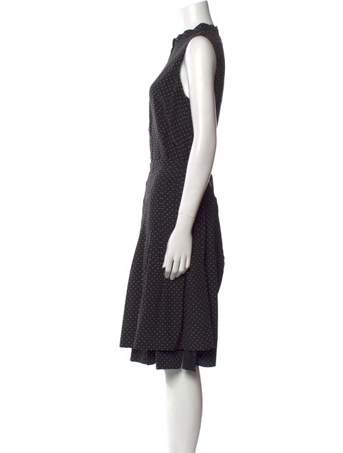 Akris Punto Silk Midi Length Dress