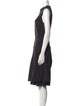 Akris Punto Silk Midi Length Dress