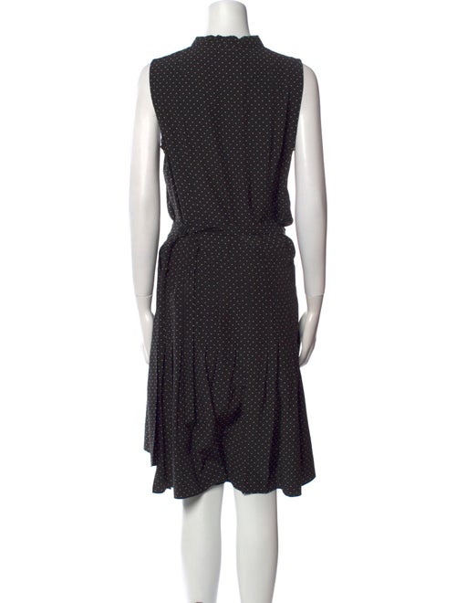 Akris Punto Silk Midi Length Dress