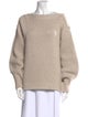 Akris Punto Wool Bateau Neckline Sweater