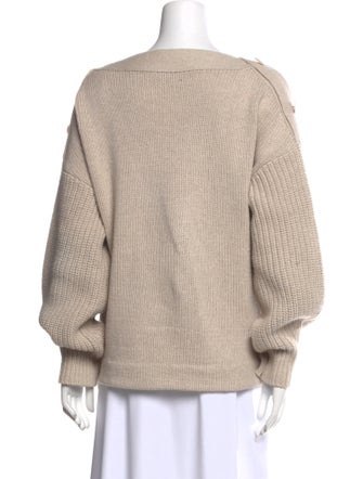 Akris Punto Wool Bateau Neckline Sweater