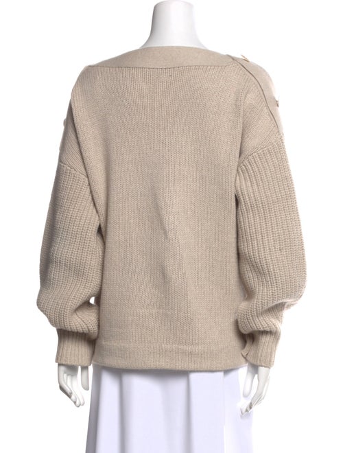 Akris Punto Wool Bateau Neckline Sweater