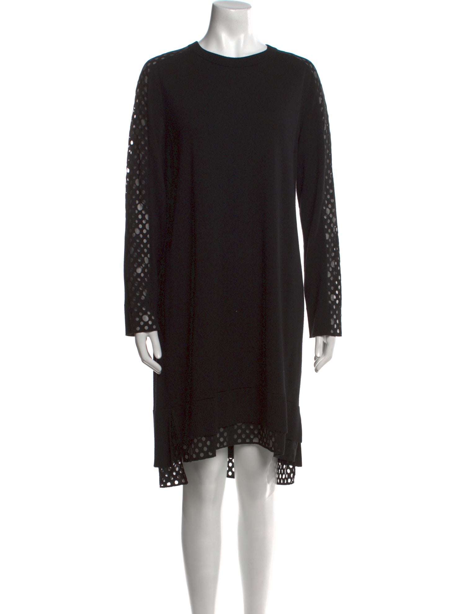 Akris Punto Wool Knee-Length Dress