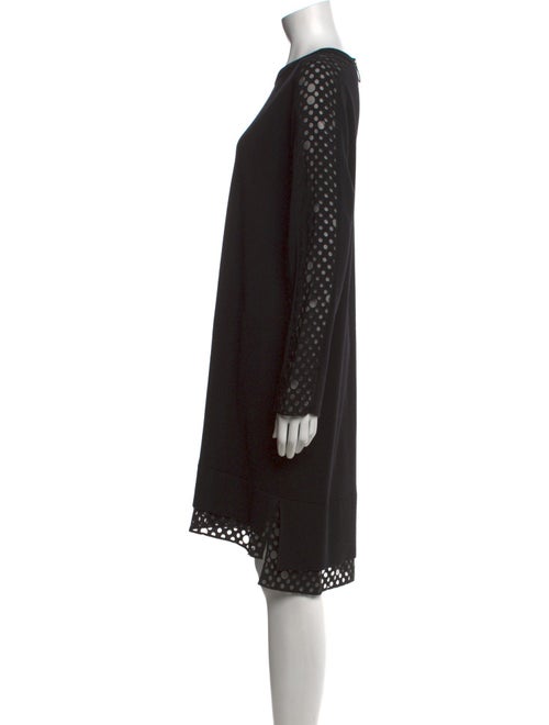 Akris Punto Wool Knee-Length Dress