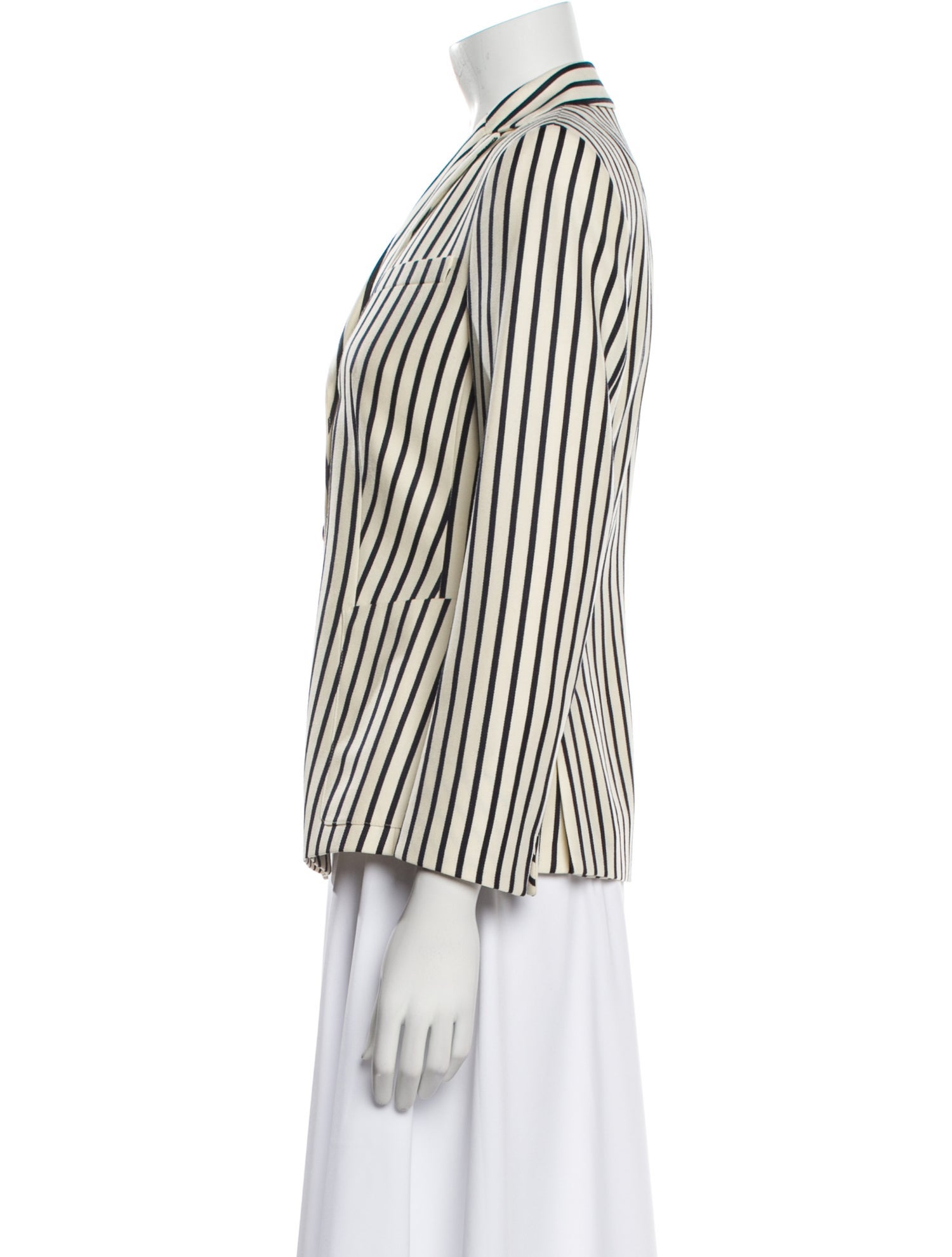 Akris Punto Wool Striped Blazer