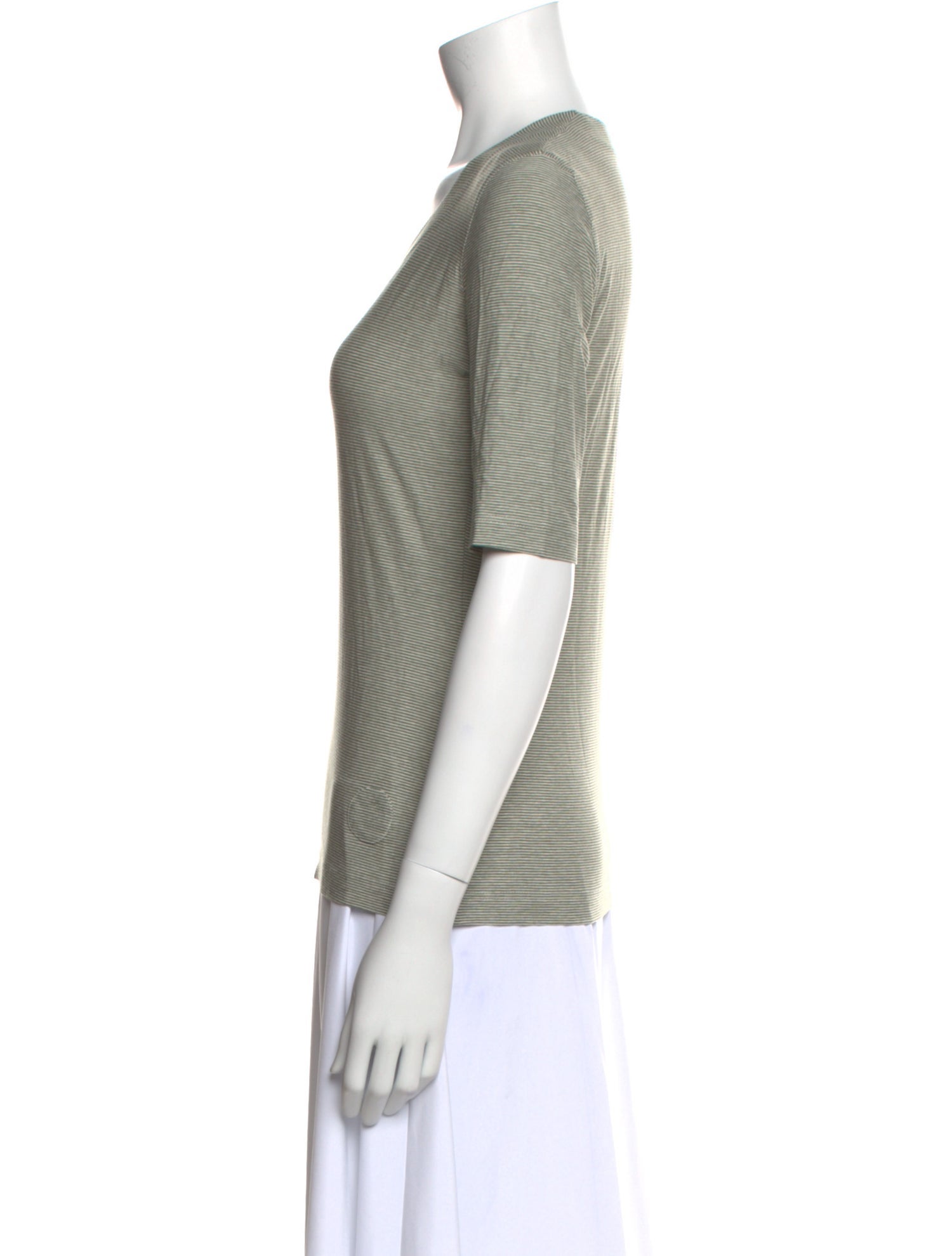 Akris Punto Scoop Neck Short Sleeve T-Shirt w/ Tags