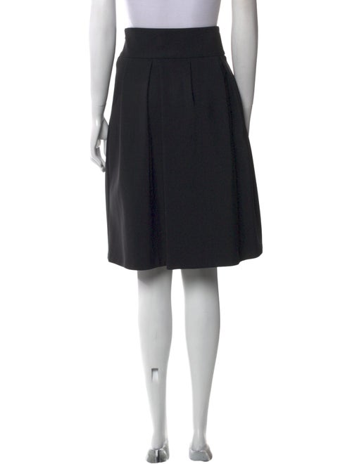 Akris Punto Studded Accents Knee-Length Skirt