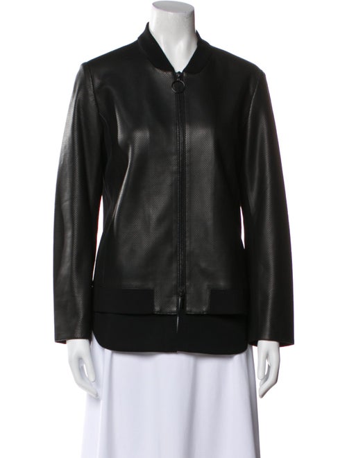 Akris Punto Lamb Leather Evening Jacket