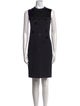 Akris Punto Virgin Wool Knee-Length Dress
