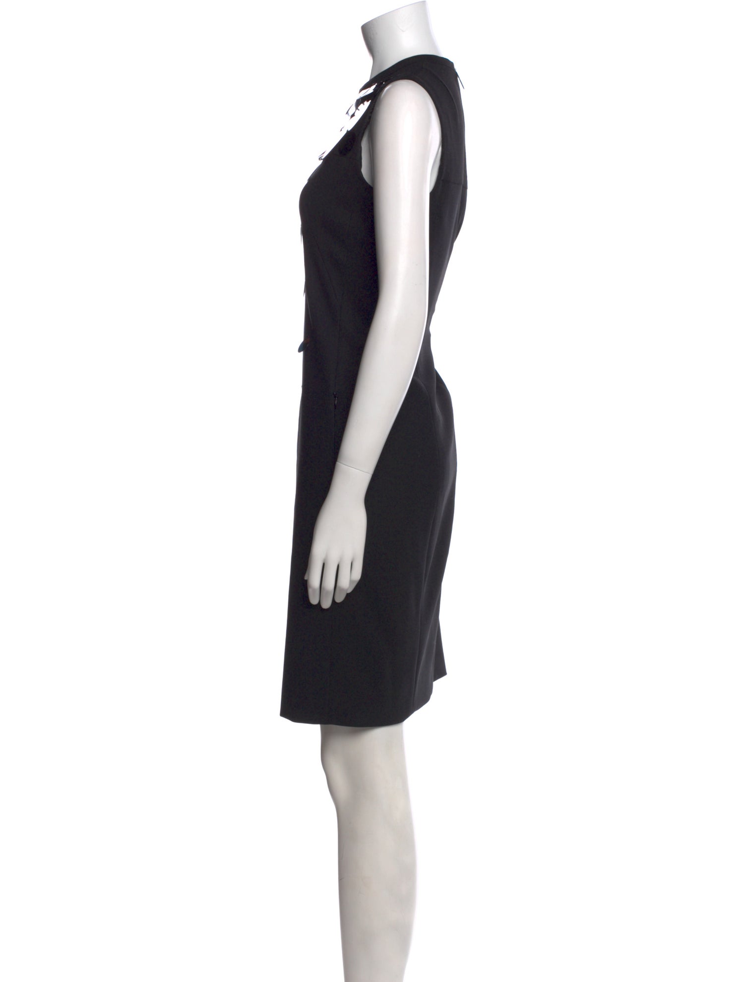 Akris Punto Virgin Wool Knee-Length Dress