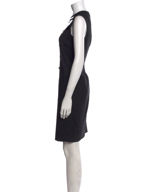 Akris Punto Virgin Wool Knee-Length Dress