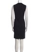 Akris Punto Virgin Wool Knee-Length Dress