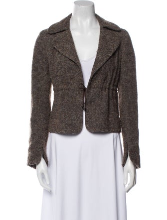 Akris Punto Wool Striped Blazer