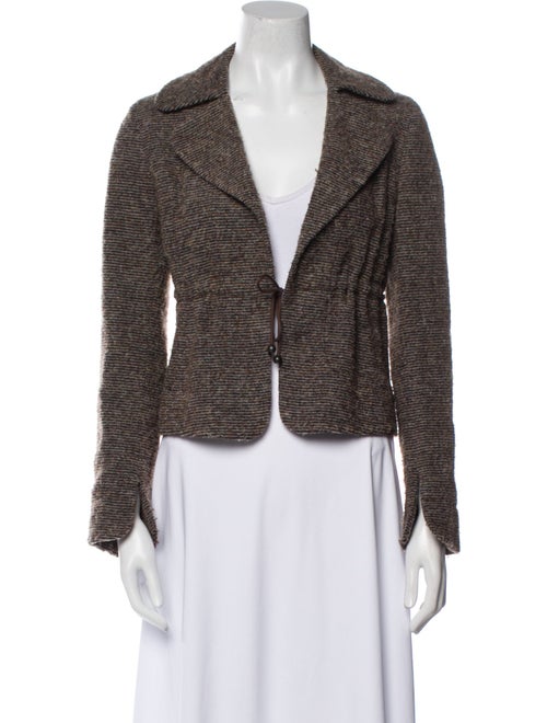 Akris Punto Wool Striped Blazer