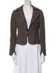 Akris Punto Wool Striped Blazer