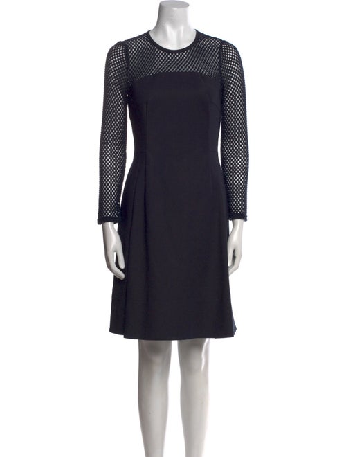 Akris Punto Crew Neck Knee-Length Dress