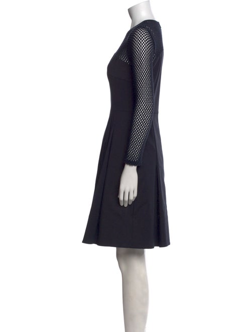 Akris Punto Crew Neck Knee-Length Dress