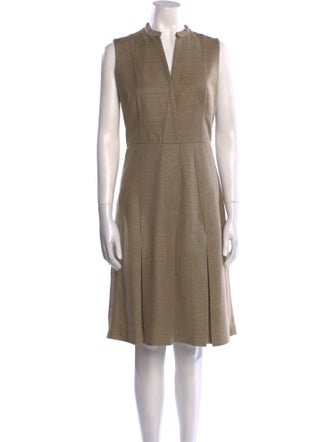 Akris Punto Silk Knee-Length Dress