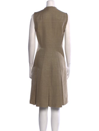 Akris Punto Silk Knee-Length Dress