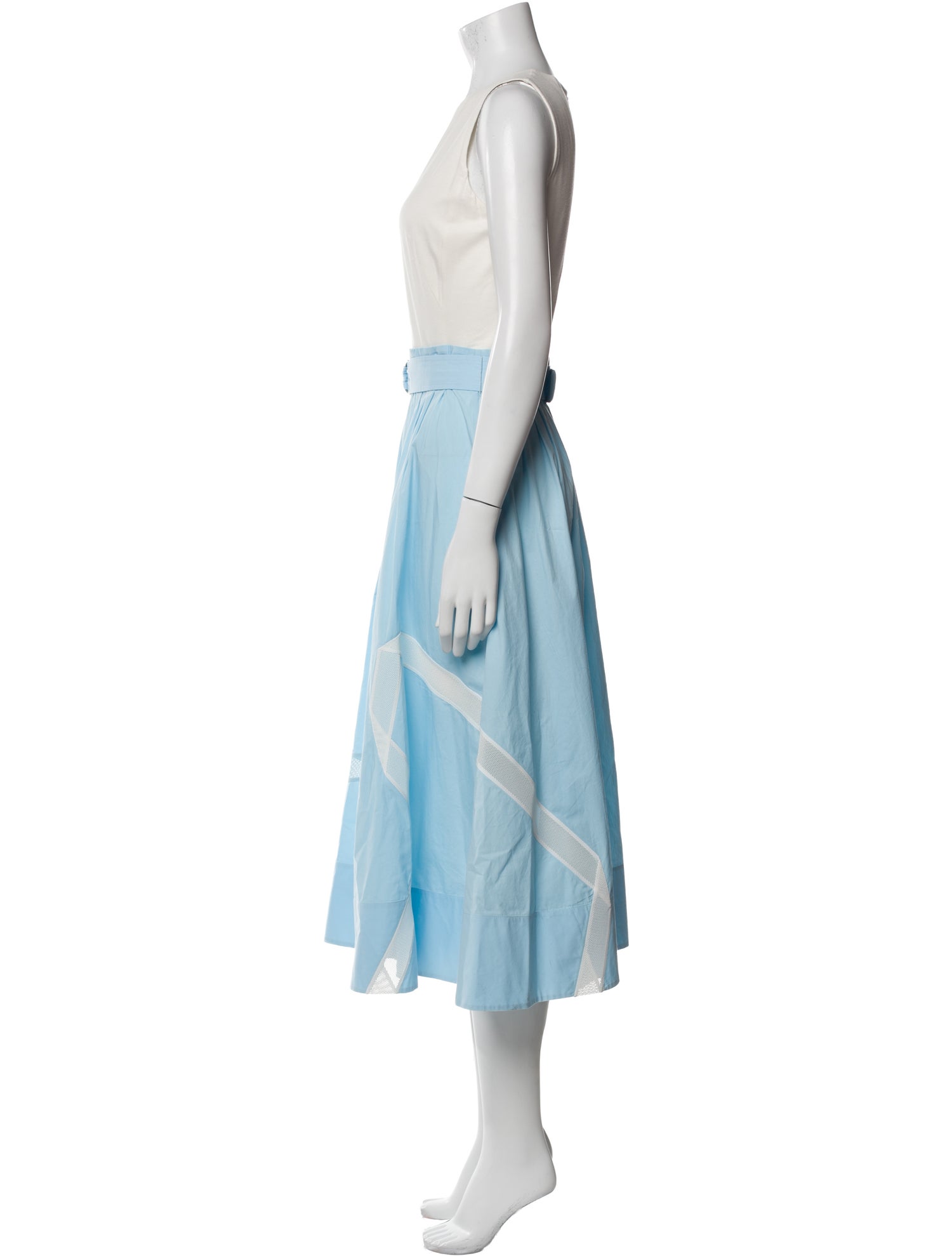 Akris Punto Crew Neck Long Dress