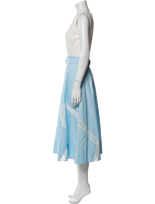 Akris Punto Crew Neck Long Dress