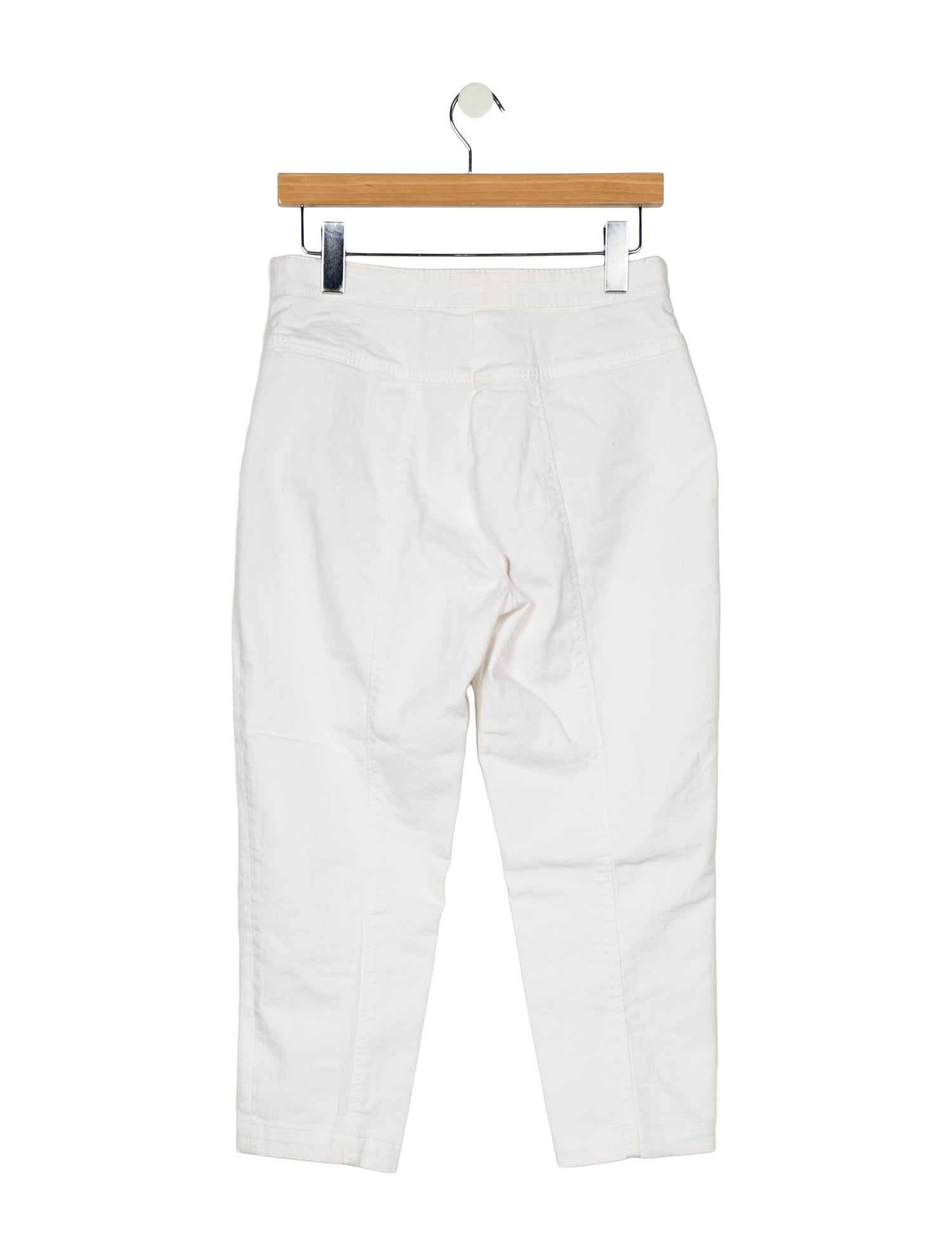 Akris Punto Mid-Rise Straight Leg Jeans