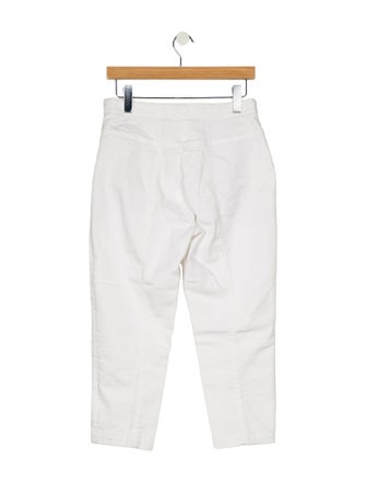 Akris Punto Mid-Rise Straight Leg Jeans